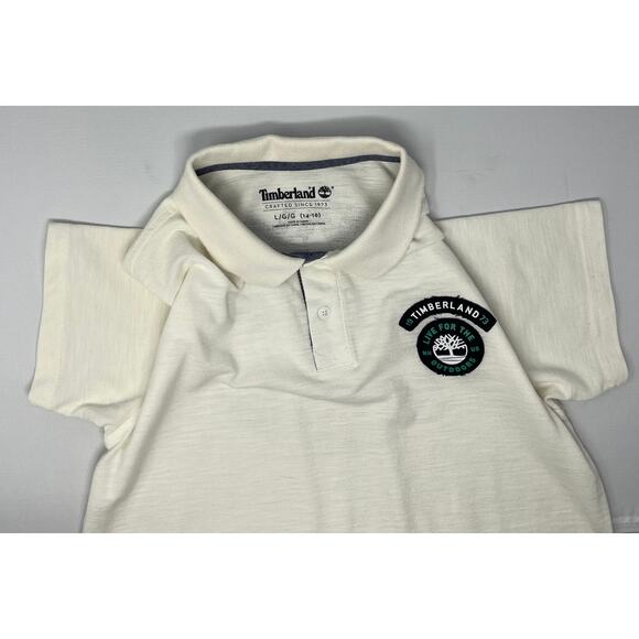 Timerland Polo style Boys size Large Preppie PreOwned in good condition. - Picture 3 of 6